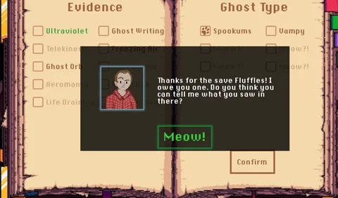 Reporting the evidence found!